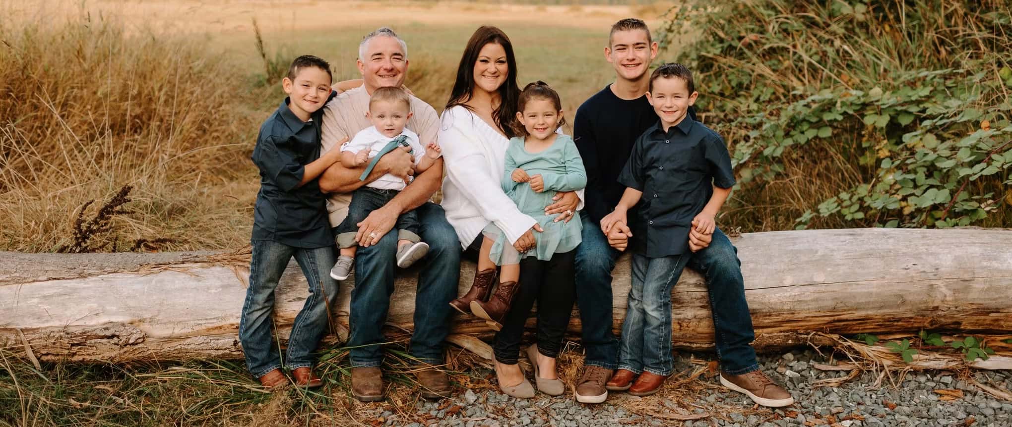 Aaron and family, owners of Four Seasons Heating and Cooling